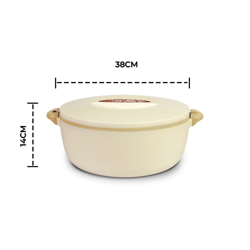 Beige Hot pot dimention